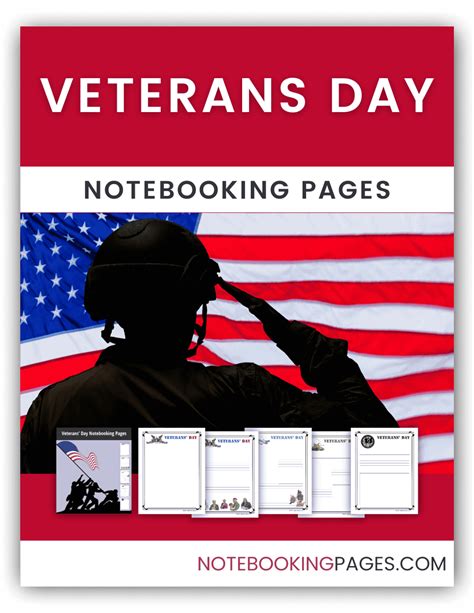 Veterans Day Notebooking Pages Free