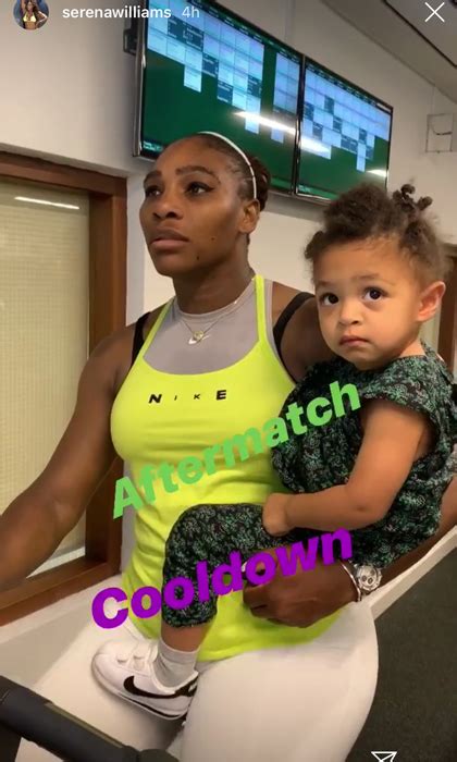 Serena Williams Shares Cute Video Working Out With