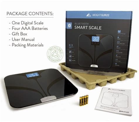 Why should i use a coffee scale? mygreatfinds: Weight Gurus Bluetooth Smart Connected Body ...