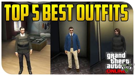 Top 5 Best And Coolest Outfits In Gta 5 Online Gta V Character