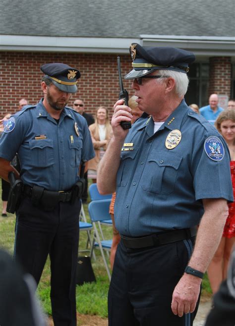 Police Chief Officially Retires with Ceremony at LPD - Londonderry Times