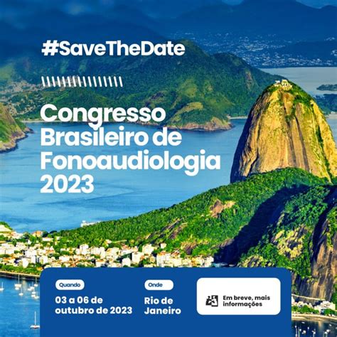 Congresso Brasileiro de Fonoaudiologia será no Rio de Janeiro de 3 a 6