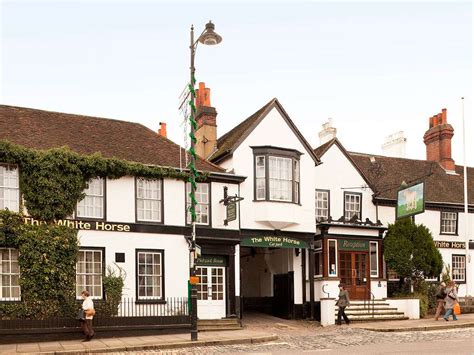 Fabled food, fine local ales and historic hospitality in the kent countryside. The White Horse, Dorking Hotel in South East England and ...