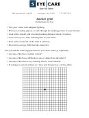 Eyewash station inspection template excel baldcirclespecias. Amsler Grid Eye Test printable pdf download
