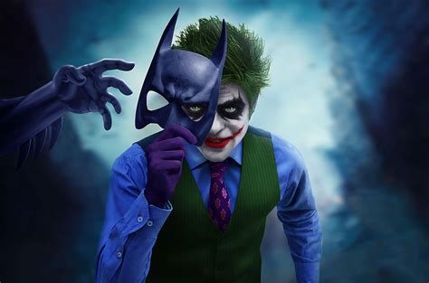 We have a massive amount of hd images that will make your computer or smartphone look absolutely fresh. Joker With Batman Mask Off, HD Superheroes, 4k Wallpapers ...
