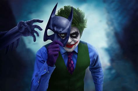 He originally appeared with two variations in 2006, one in 2007, and one in 2008; Joker With Batman Mask Off, HD Superheroes, 4k Wallpapers ...