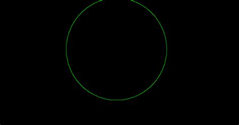 Codelybrary Opengl Drawing A Circle In C