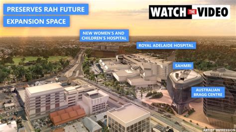 Adelaides New Womens And Childrens Hospital Block And Stack Update