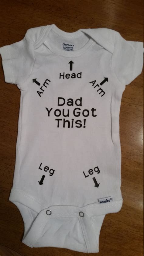 When you think about baby shower gifts for dad, you might be thinking i have no clue or even why should i bother? Dad You Got This Onesie Funny Onesie New Dad by ...