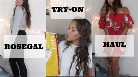 Rosegal Try On Haul And Review Youtube
