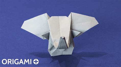 How to Make an Origami Elephant Head 🐘 Tutorial (Stéphane ...