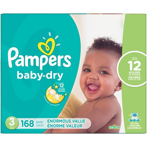 Buy Pampers Baby Dry Diapers Size 3 168 Count Online At Lowest Price In