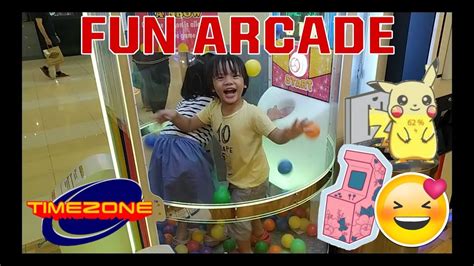 Fun Arcade Games New Timezone At Sm North Edsa Youtube