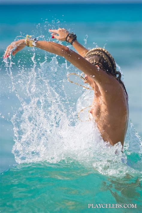Lady Victoria Hervey Sunbathing Topless On A Beach PlayCelebs Net