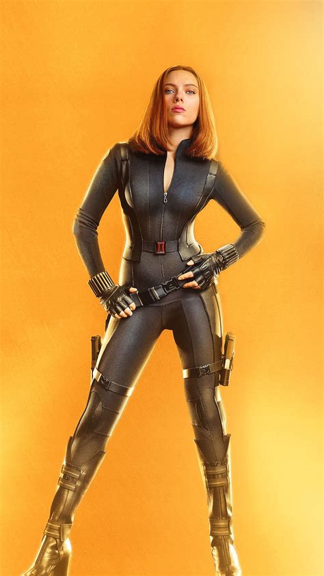 Scarlett Johansson As Black Widow In Avengers Infinity War Wallpapers
