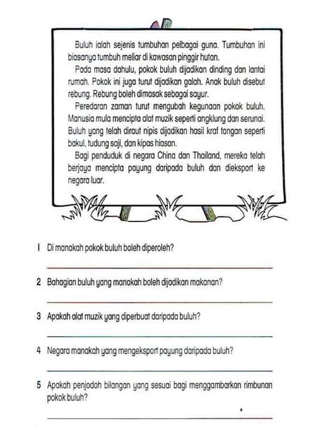 Lembaran Kerja Bahasa Melayu Tahun 2 Pdf