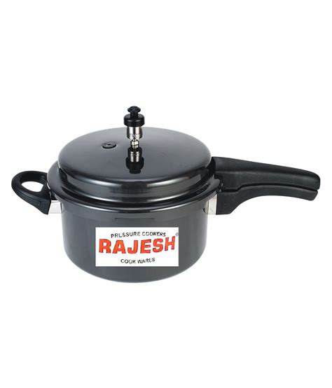 Rajesh Outer Lid Black Pressure Cooker 55 Liters Buy Online At Best