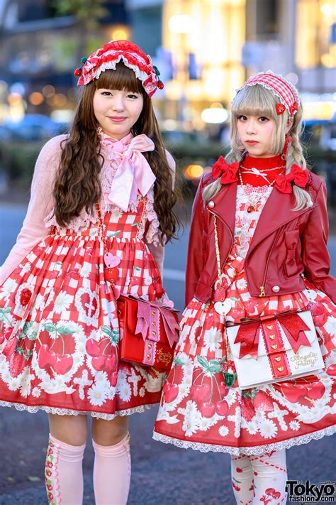 Strawberry Lolita Street Styles In Harajuku W Angelic