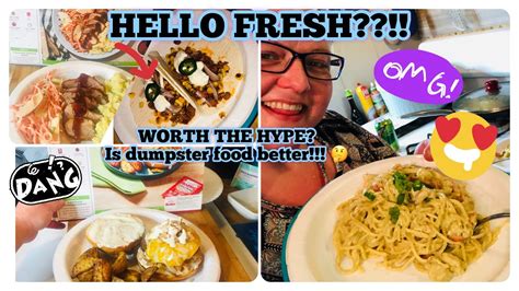 First Ever Hello Fresh Box Is It Worth The Hype Or Is Dumpster Diving
