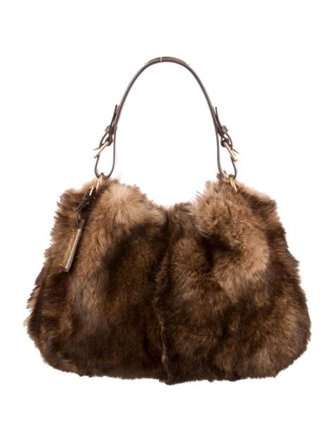 Faux Fur Handbags For Women