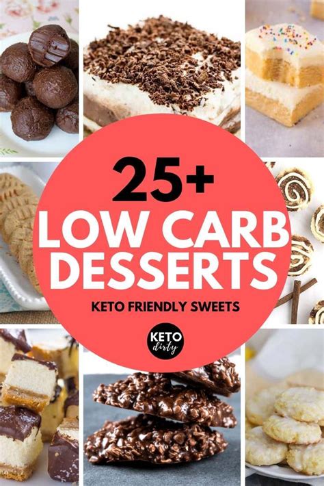 Cheesecake, brownies, and cookies all included! Low Carb Dessert Recipes - Best Keto Desserts for Sweet Fix | Low carb desserts, Low carb ...
