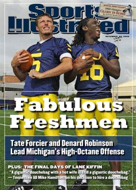 The September Heisman Tate Forcier Sports Illustrated Michigan