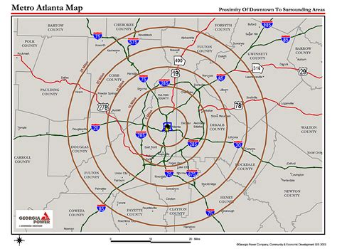 Map Of Atlanta Ga Surrounding Cities County Zip Code Marta