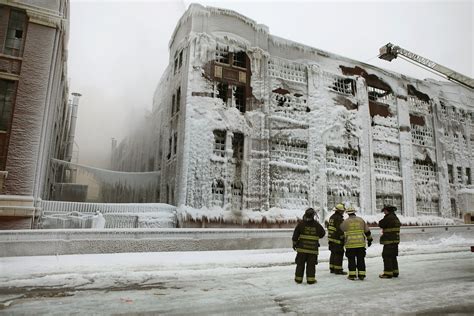 Bridgeport Warehouse Fire Massive Chicago Blaze Leaves Behind A Giant