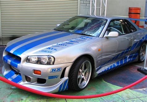 This car is not to be confused with the one we built for the fast and furious tricked. FAST 2 FURIOUS BRIAN O CONNER S SKYLINE R34 GT R AUTO CAR ...