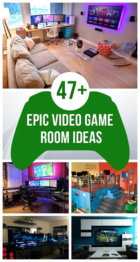 Play decorating games for kids on gamekidgame.com. 47+ Epic Video Game Room Decoration Ideas for 2017