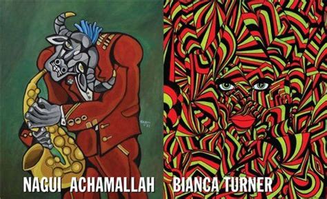 New Works Showcase 2023 Bianca Turner Nagui Achamallah Exhibition