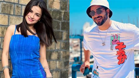 avneet kaur is quintessential sunkissed beauty in blue jasmin bhasin s bf aly goni likes it