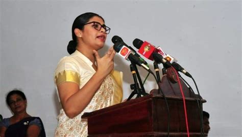 Sri Lanka Opposition Politicians Hirunika Premachandra Rehan