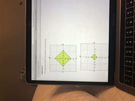 What is the scale factor and how did you get it? Which graph shows a dilation of a rectangle with a scale ...