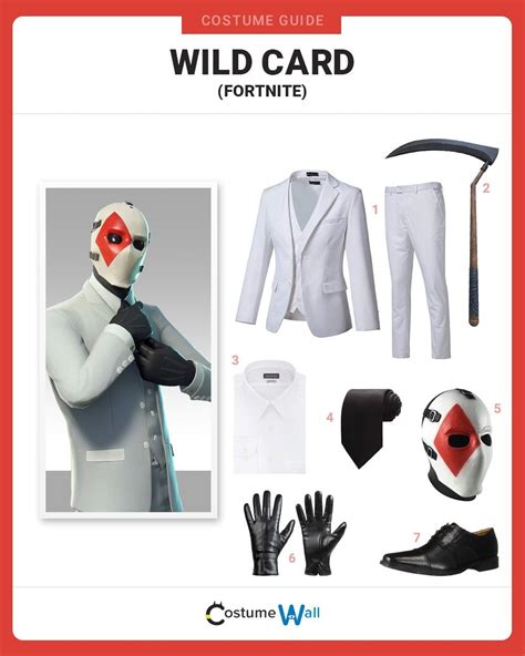 Dress Like Wild Card From Fortnite Card Costume Fortnite Wild Card