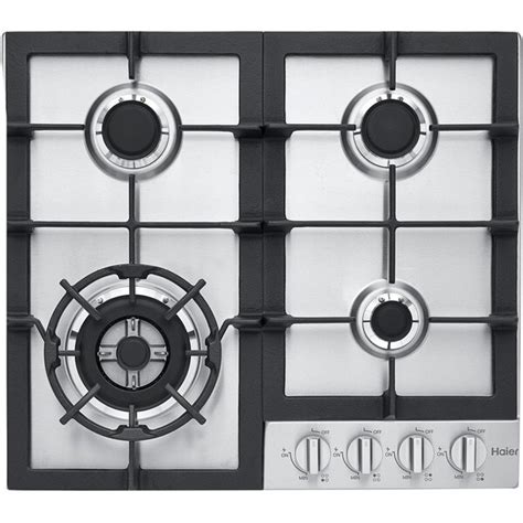 Haier Stainless Steel 24 Inch Gas Cooktop Overstock 12205677