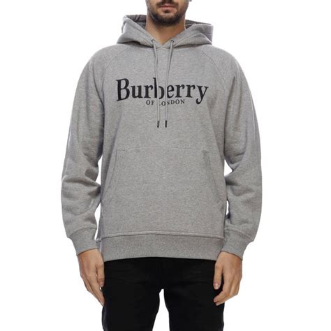 Burberry Sweater Sweater Men Burberry In Grey Wheretoget