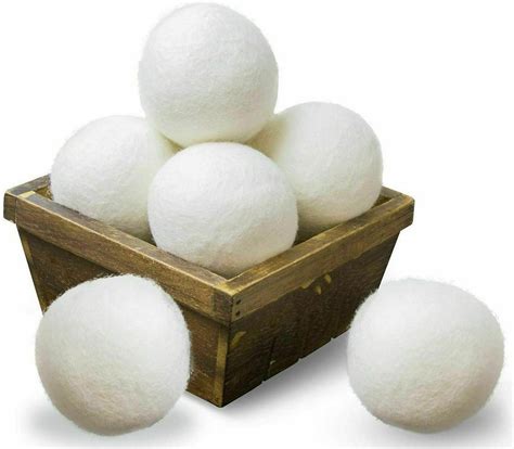 7 wool dryer balls 100 organic wool natural laundry fabric softener new usa ebay dryer