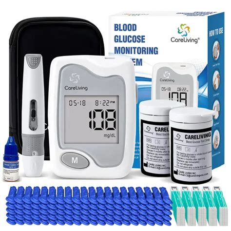 Aparato Para Medir El Azucar En La Sangre Kit Glucosa Medidor