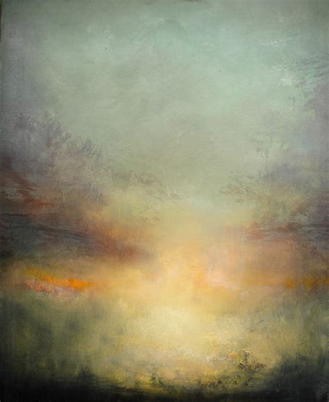 Maurice Sapiro ~ Let There Be Light Oil Abstract Art Landscape