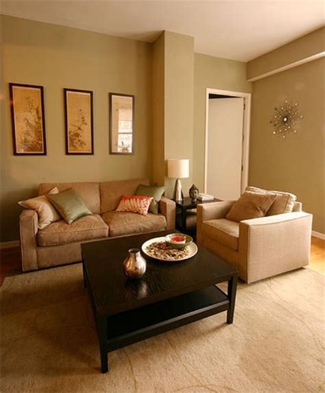 Sage Green And Brown Living Room Zion Modern House