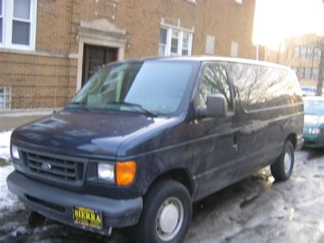 03 Ford E150 Cargo Van For Sale