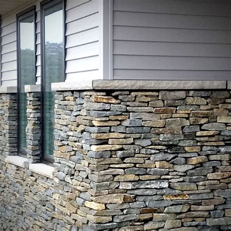 Pin On Ledgestone Stacked Stone And Mortar Masonry Full And Thin Stone