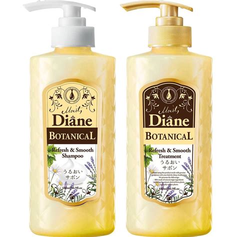 Moist Diane Botanical Refresh And Smooth Shampootreatment Conditioner