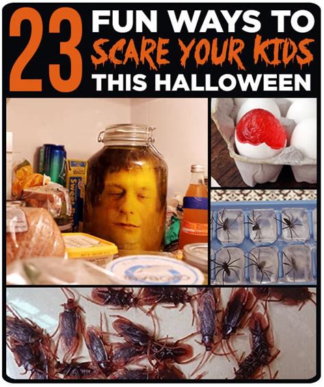23 Fun Ways To Scare Your Kids This Halloween Our Home Sweet Home