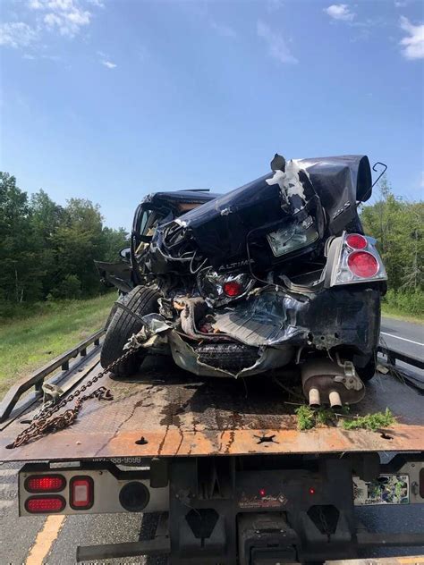 Downeast Driver Trying To Change Direction On I 95 Causes Serious Crash