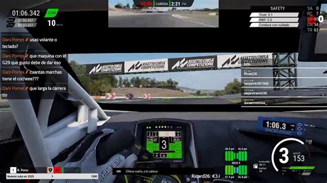 Probando nueva configuración de streaming Assetto Corsa Competizione