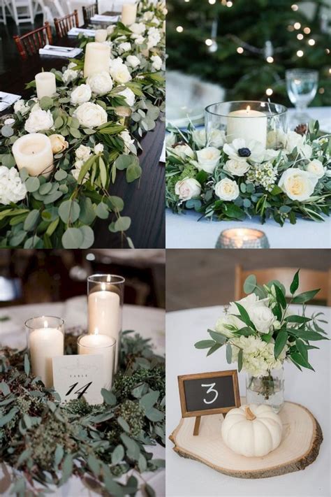 20 Greenery Wedding Centerpieces Youll Love Hi Miss Puff Greenery
