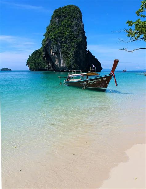 Phra Nang Beach A Praia Mais Bonita De Railay Na Tailândia
