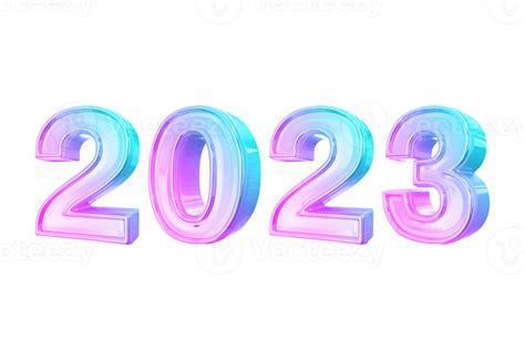 2023 Concept Happy New Year2023 Typography Logo 2023 For Celebration